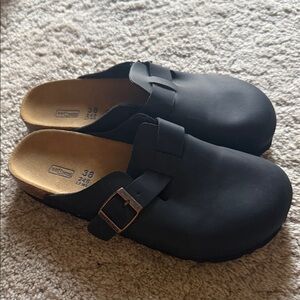 Birkenstock Black Clogs